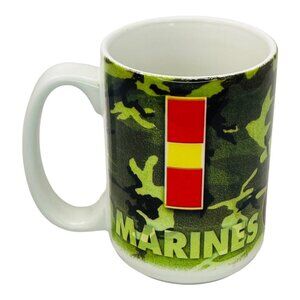 United States Marine Corps Camo Ceramic Coffee Mug by CUPPA EUC